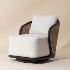 Bora chair angled front view