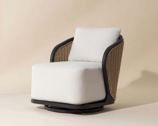 Bora chair angled front view
