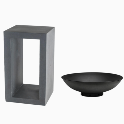 27" pedestal fire bowl pieces