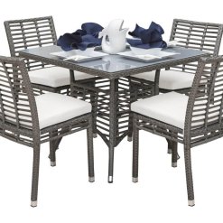 Graphite dining set 4 chairs product