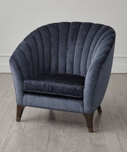 Luxe lounge chair indigo lifestyle