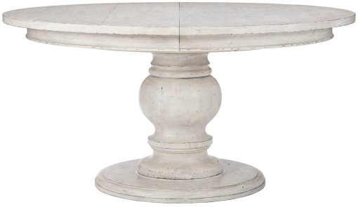 Mirabelle round dining table closeup.
