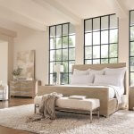 Aventura panel bed lifestyle.