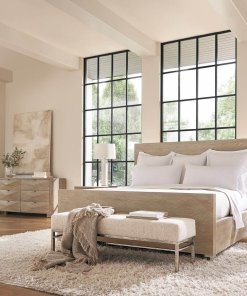Aventura panel bed lifestyle.