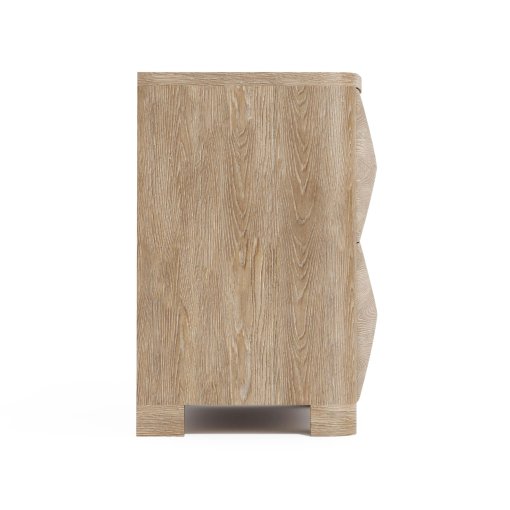 Aventura night stand side view.