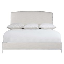 Silhouette panel stainless bed front