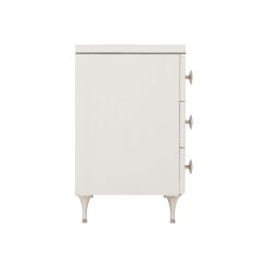 Silhouette dresser side view