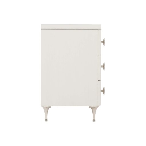 Silhouette dresser side view