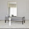 Beaumont Floor mirror in Silver Leaf, lifestyle.