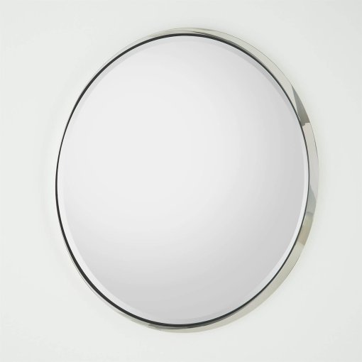 Hudson mirror nickel angled
