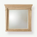 Josephine Bleached Oak Mirror