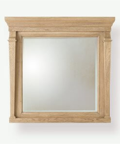 Josephine Bleached Oak Mirror