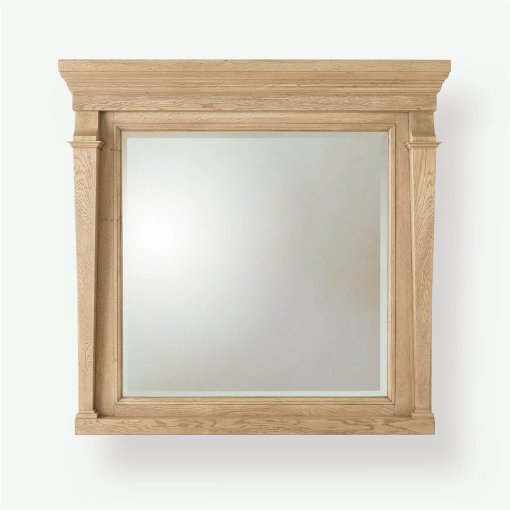 Josephine Bleached Oak Mirror