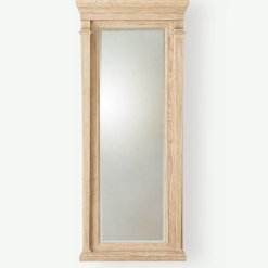Josephine floor mirror in bleached Oak
