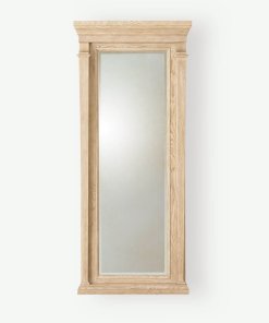 Josephine floor mirror in bleached Oak