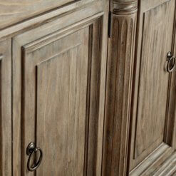 Architrave buffet closeup of cabinet doors