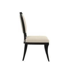 Atrium dining side chair side