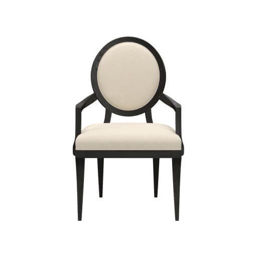 Atrium dining arm chair front