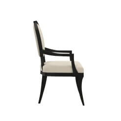 Atrium dining arm chair side