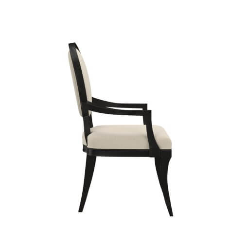 Atrium dining arm chair side