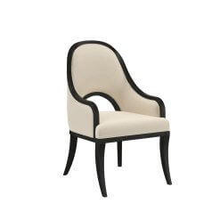 Atrium hostess chair angled