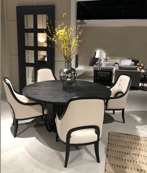 Atrium round dining table lifestyle