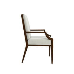 Eave arm chair side view