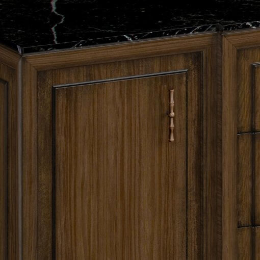 Eave credenza detail