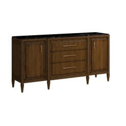 Eave credenza angled front