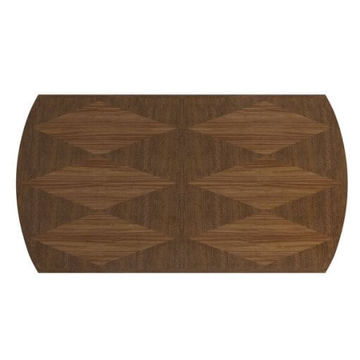 Eave dining top view no leaf