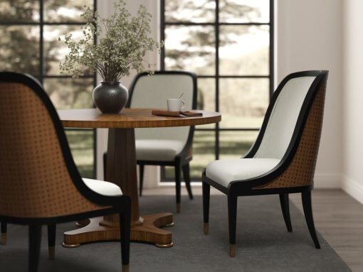Eave Hostess Chair - Cane - Image 2