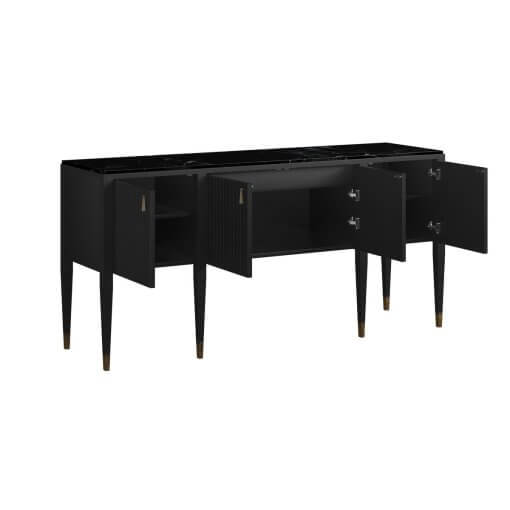 Eave sideboard open