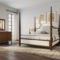 Eave upholstered bed lifestyle