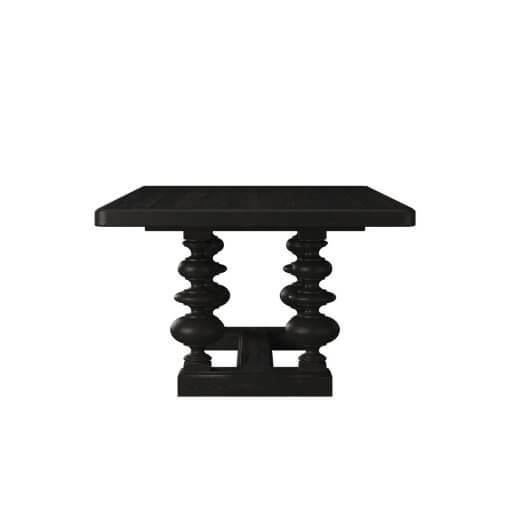 Trestle Table End View