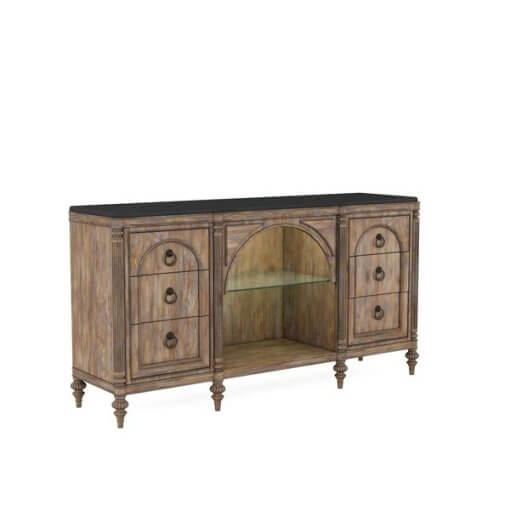 Architrave server front angled view